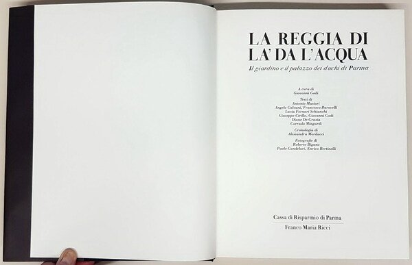 LA REGGIA DI LA' DA L'ACQUA - Il giardino e …