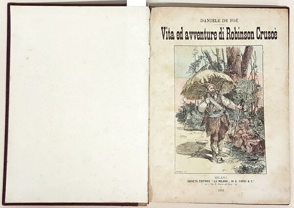 VITA ED AVVENTURE DI ROBINSON CRUSOE'