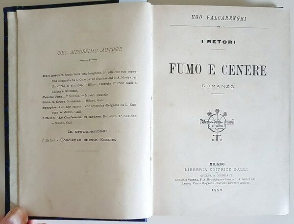 I Retori - FUMO E CENERE