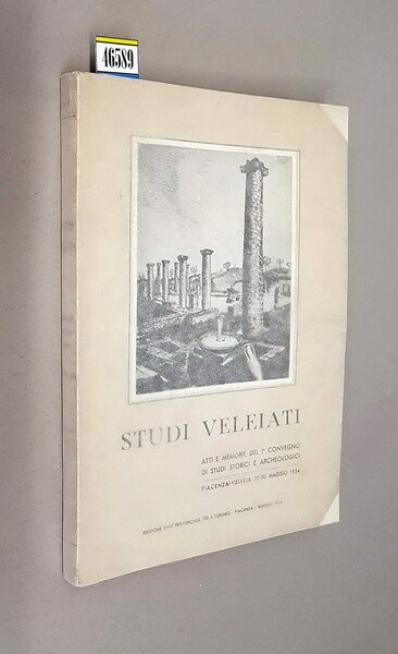 STUDI VELEIATI - Atti e memorie del 1. convegno di …
