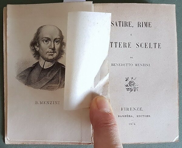 SATIRE, RIME e LETTERE SCELTE