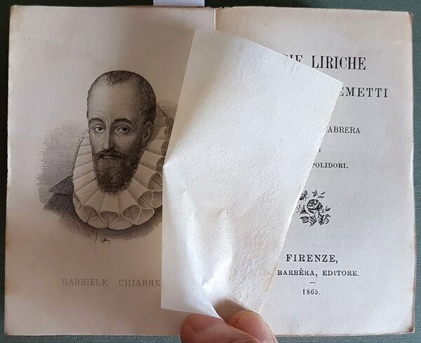 POESIE LIRICHE, SERMONI E POEMETTI scelti da F.-L. Polidori