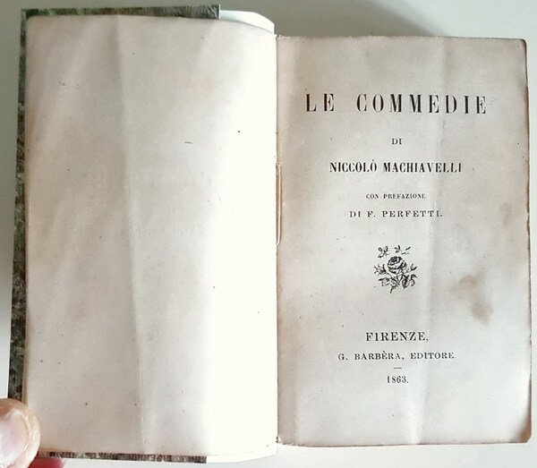 LE COMMEDIE con prefazione di F. PERFETTI