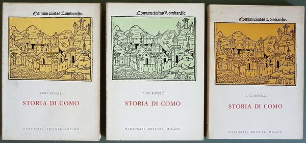 STORIA DI COMO (volumi I, II e III)