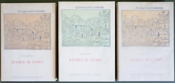 STORIA DI COMO (volumi I, II e III)