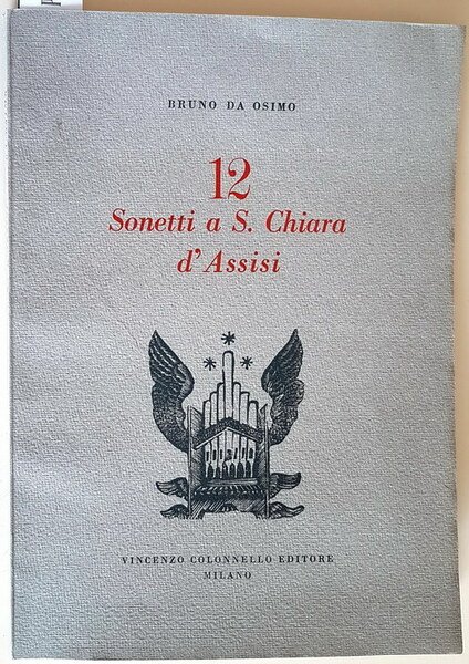 12 SONETTI A S. CHIARA D'ASSISI