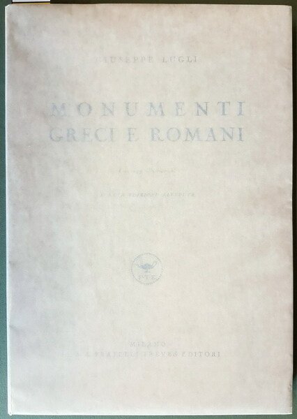 MONUMENTI GRECI E ROMANI