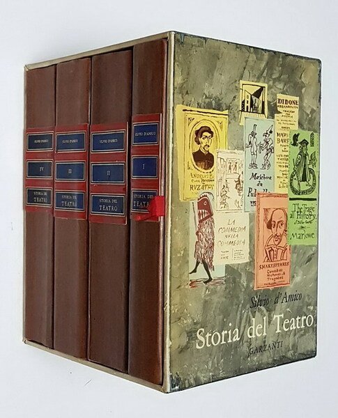 STORIA DEL TEATRO DRAMMATICO (volumi I, II, III e IV)