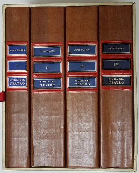 STORIA DEL TEATRO DRAMMATICO (volumi I, II, III e IV)