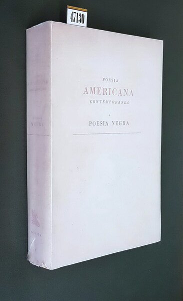POESIA AMERICANA CANTOMPORANEA e POESIA NEGRA