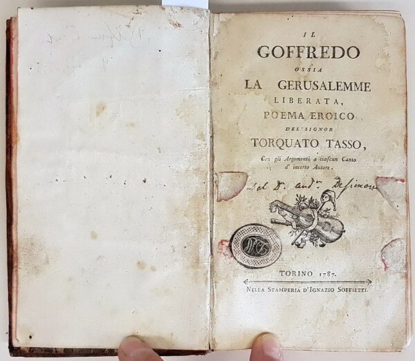 IL GOFFREDO ossia LA GERUSALEMME LIBERATA poema eroico