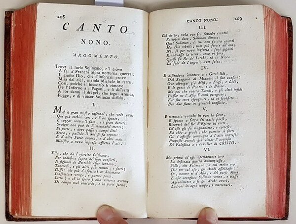 IL GOFFREDO ossia LA GERUSALEMME LIBERATA poema eroico