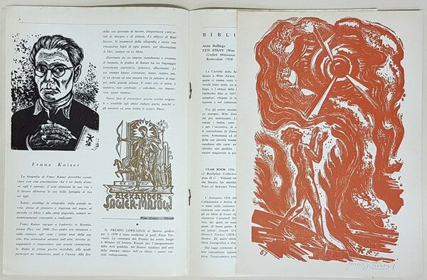N. 4 numeri del Notiziario bimestrale EX-LIBRIS: N. 1 (anno …