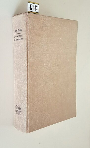 LO SCRITTOIO DEL PRESIDENTE (1948-1955)