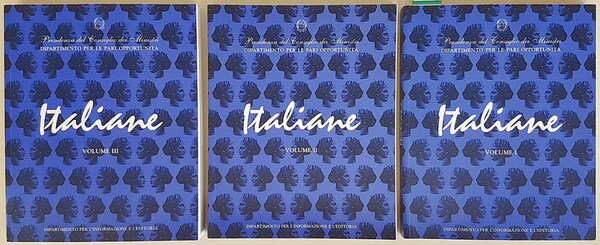 ITALIANE (volumi I, II e III)