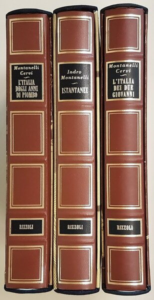 N. 3 libri: ISTANTANEE - Figure e figuri della Prima …
