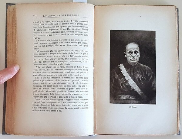 MUSSOLINI - L'uomo, l'idea, l'opera