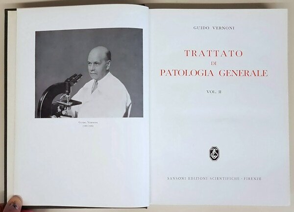 TRATTATO DI PATOLOGIA GENERALE (volumi I e II)