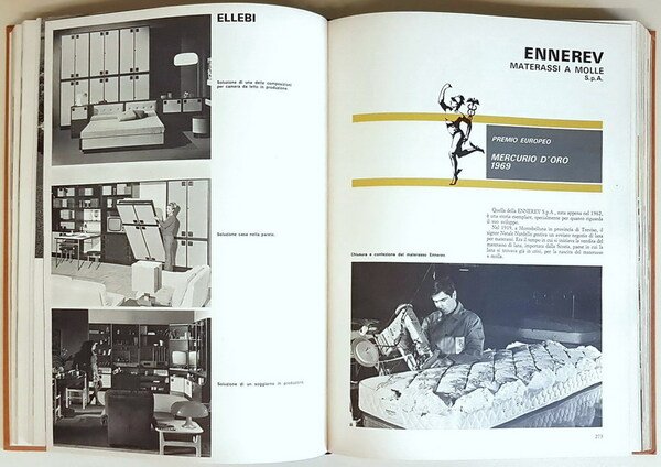 EUROPEAN AWARD - MERCURIO D'ORO 1969