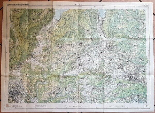 N. 5 carte nazionali della Svizzera 1 : 25000: BRISSAGO …