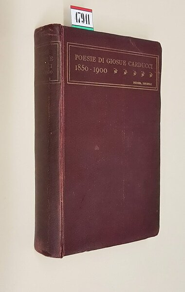 POESIE DI GIOSUE' CARDUCCI 1850-1900