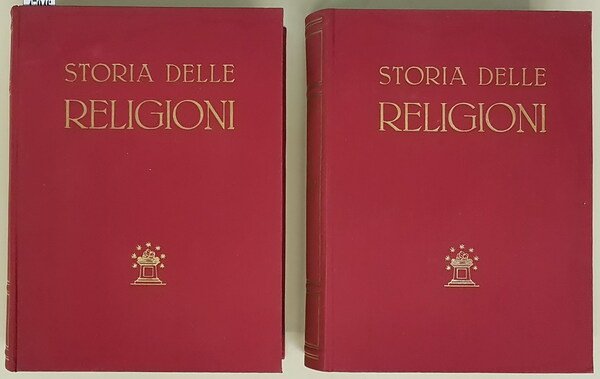 STORIA DELLE RELIGIONI (volumi I e II)