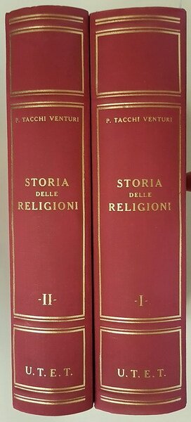 STORIA DELLE RELIGIONI (volumi I e II)