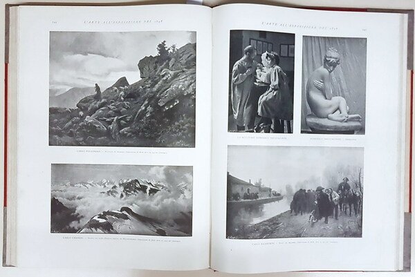 L'intero pubblicato della rivista: L'ARTE ALL'ESPOSIZONE DEL 1898 (n. 40 …