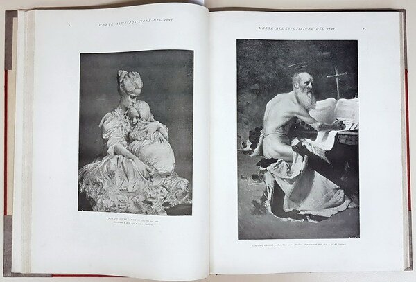 L'intero pubblicato della rivista: L'ARTE ALL'ESPOSIZONE DEL 1898 (n. 40 …