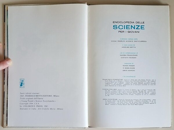 ENCICLOPEDIA DELLE SCIENZE PER I GIOVANI