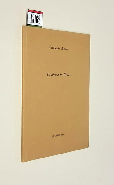 LO DICO A TE, NINA