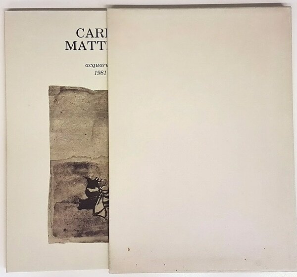 CARLO MATTIOLI - Acquarelli 1981