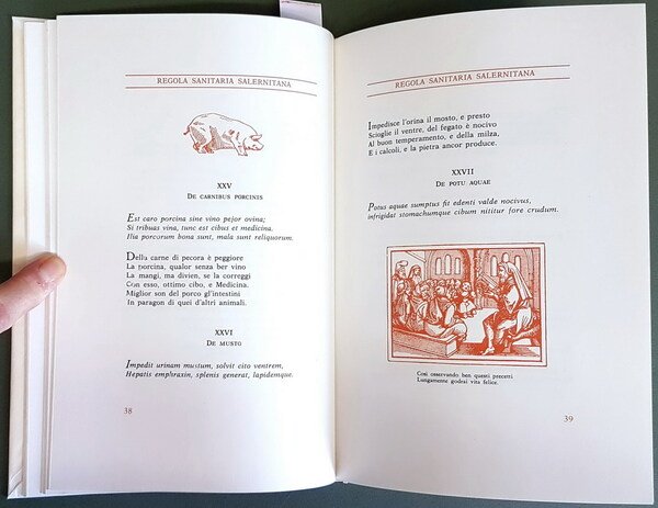 REGOLA SANITARIA SALERNITANA - Regimen Sanitatis Salernitanum
