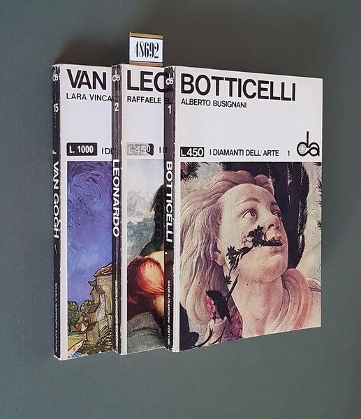 N. 3 vol. della collana I diamanti dell'arte: BOTTICELLI (N. …