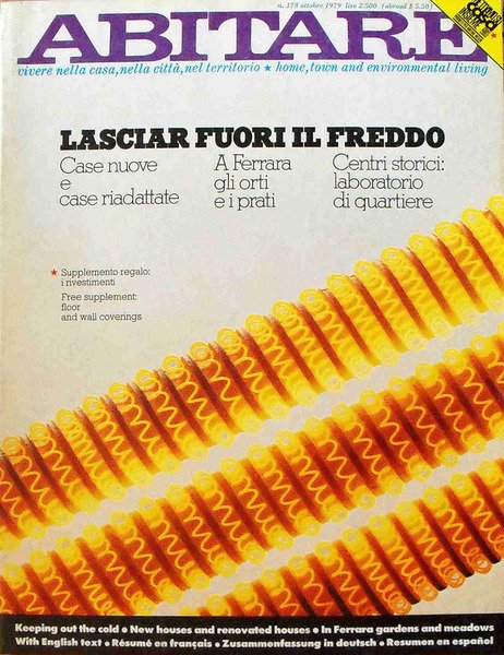 ABITARE vivere nella casa, nella cittÃ , nel territorio - …