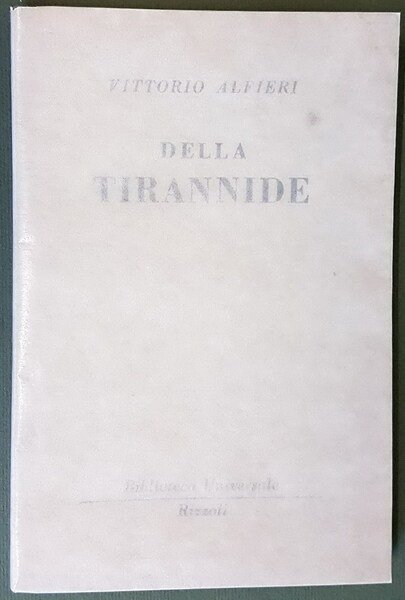 DELLA TIRANNIDE