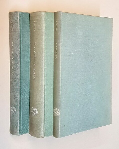 N. 3 vol. Einaudi: LA VISITA - IL TAGLIO DEL …