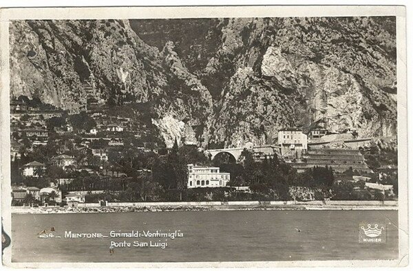 MENTONE - GRIMALDI-VENTIMIGLIA Porta San Luigi.
