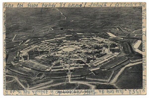 PALMANOVA vista dall'aeroplano