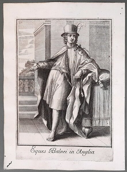 Cavaliere detto del BAGNO in Inghilterra