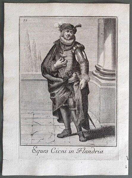 Cavaliere DEL CIGNO nel Brabante