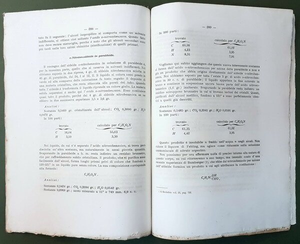 AZIONI CHIMICHE DELLA LUCE (II. memoria)