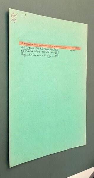 ULTIME MODIFICAZIONI INDOTTE AL SUO DECOLLATORE OSTRETRICO