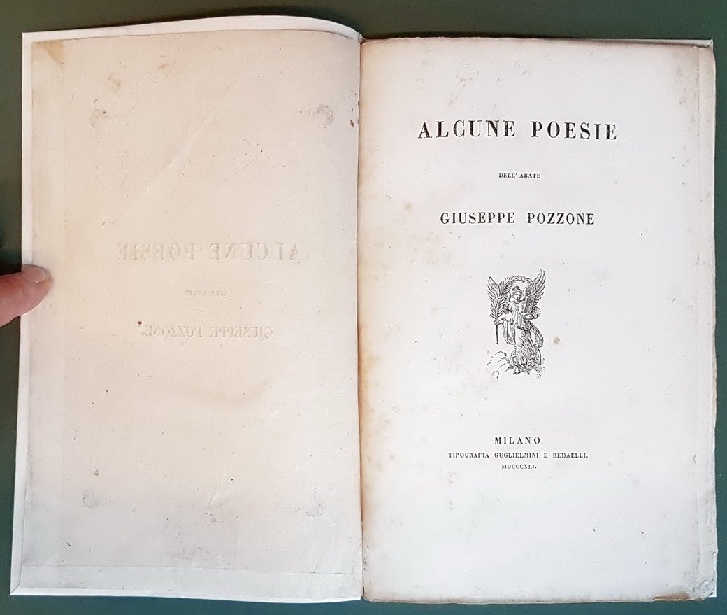 ALCUNE POESIE DELL'ABATE GIUSEPPE POZZONE