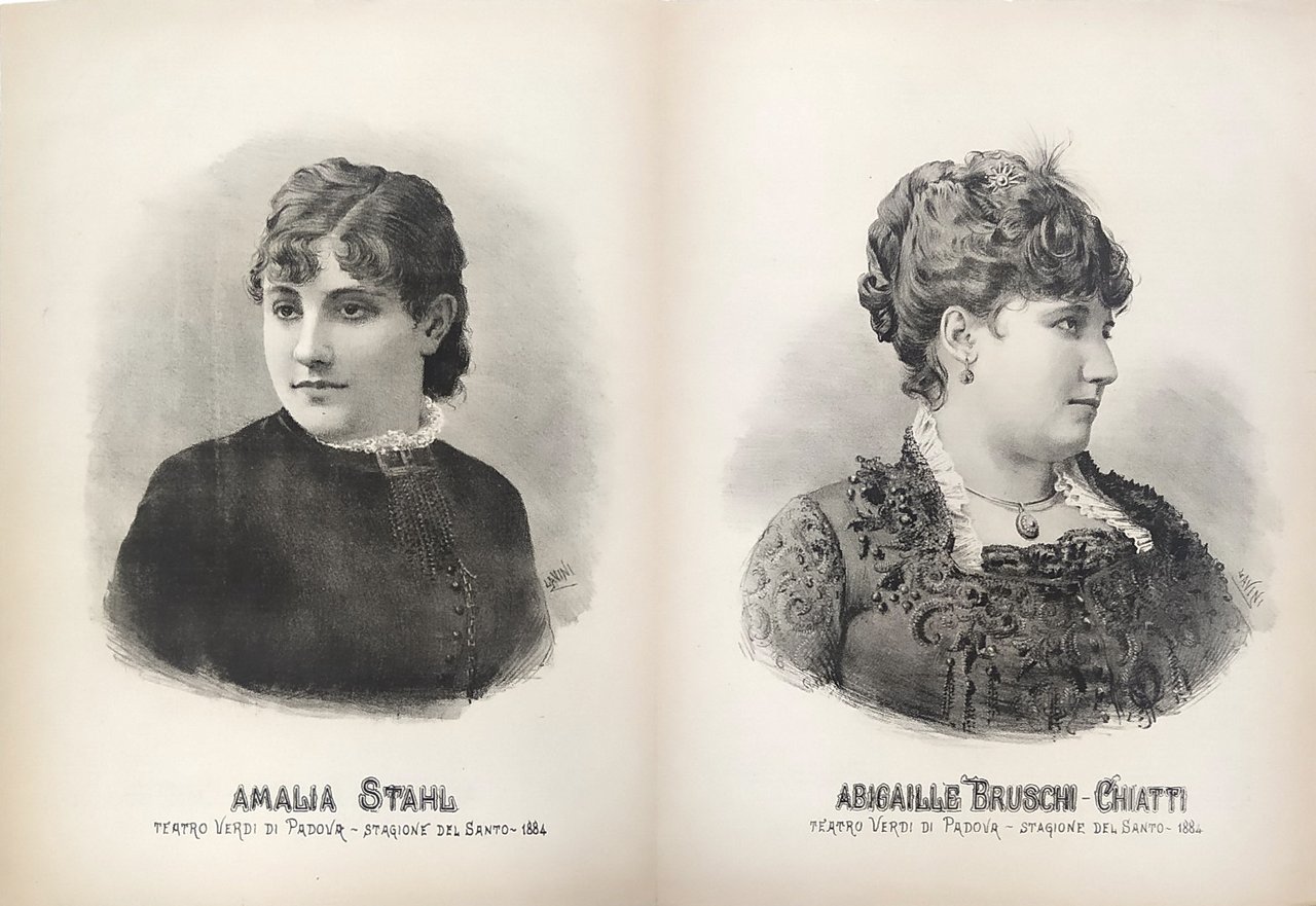 AMALIA STAHL e ABIGAILLE BRUSCHI-CHIATTI - Teatro Verdi di Padova, …