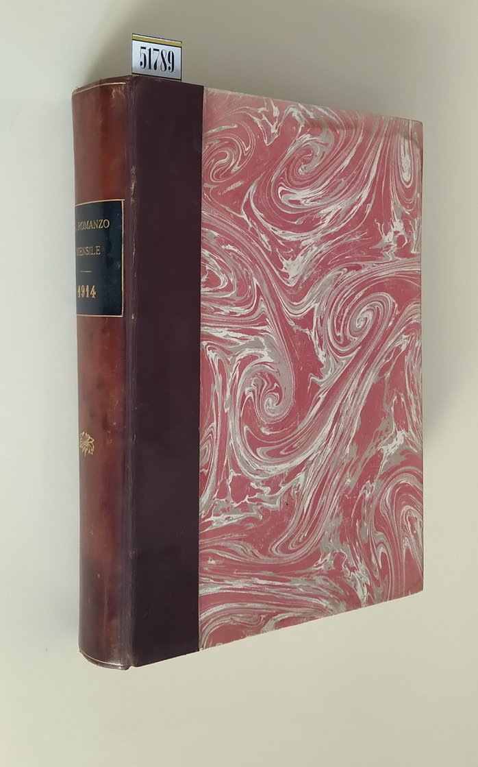 Annata 1914 completa della rivista mensile IL ROMANZO MENSILE (anno …