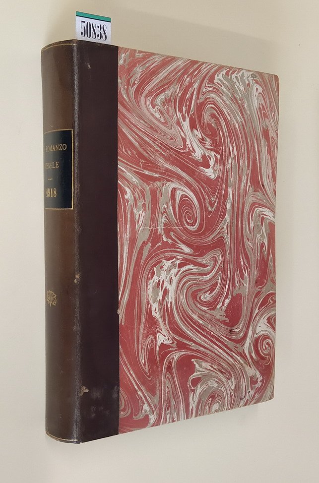 Annata 1918 completa della rivista mensile IL ROMANZO MENSILE (anno …