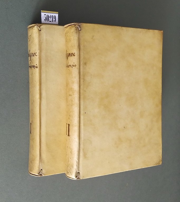 ANTI-LUCREZIO ovvero DI DIO E DELLA NATURA - Libri nove (tomi I e II)