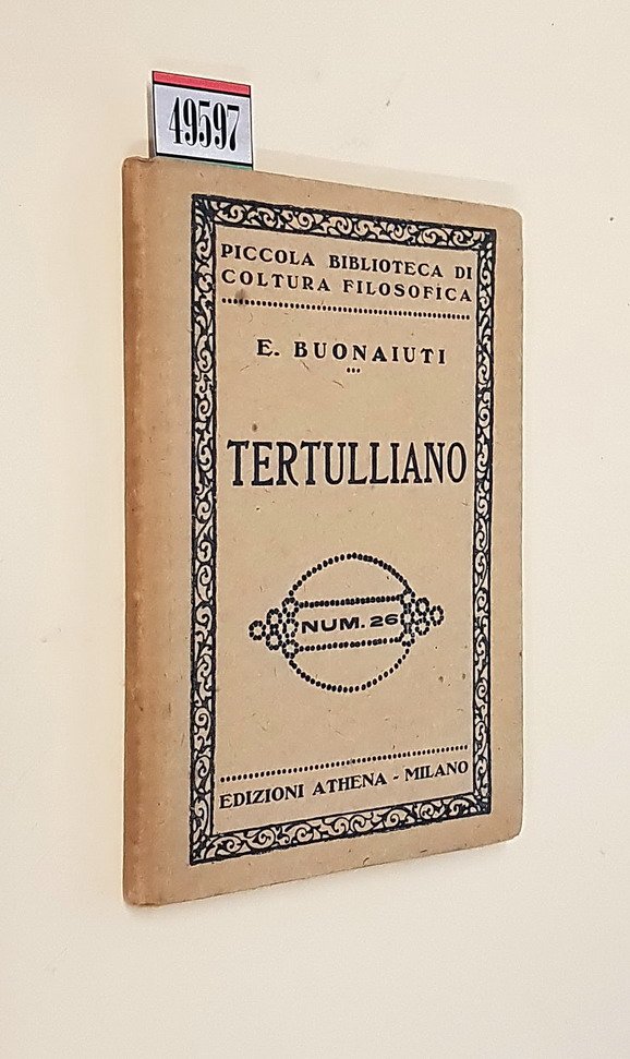 Apologetica Cristiana - TERTULLIANO