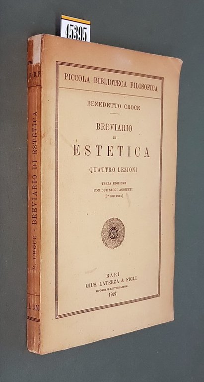 BREVIARIO DI ESTETICA quattro lezioni